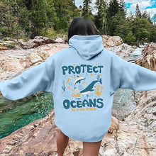 Afbeelding in Gallery-weergave laden, Protect Our Oceans Hoodie V2
